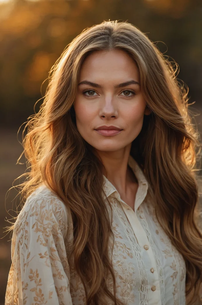 Long Cut with Face-Framing Feathered Layers
