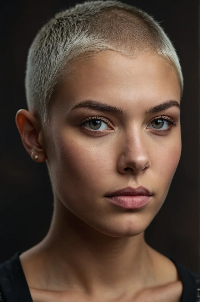 The Buzz-Cut Inspired Micro Pixie