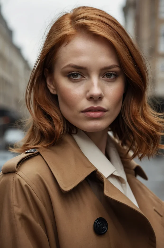 Muted Ginger Balayage
