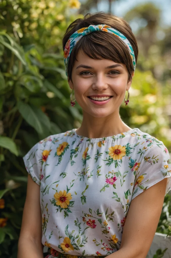 The Pixie with Headband Accessory