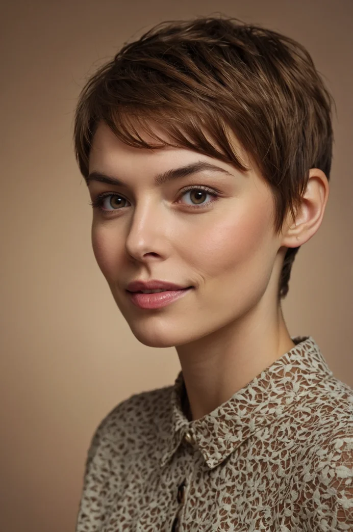 The Pixie with a Soft Fringe