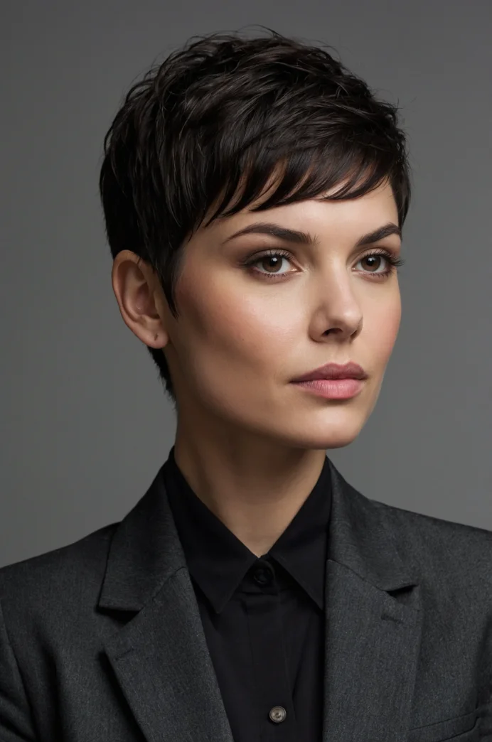 The Polished Pixie with Subtle Texture