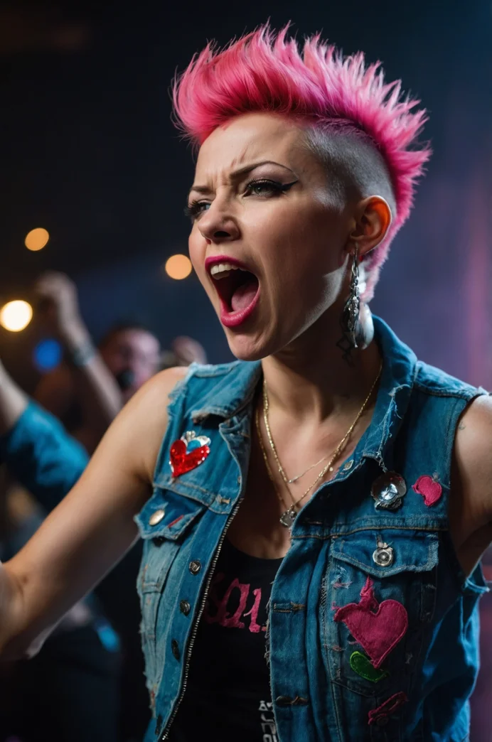 The Punk Mohawk Pixie