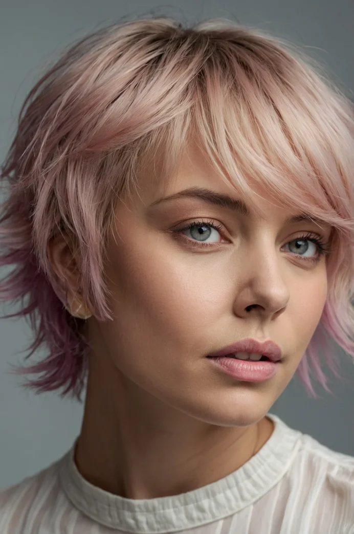 The Razor-Cut Textured Pixie