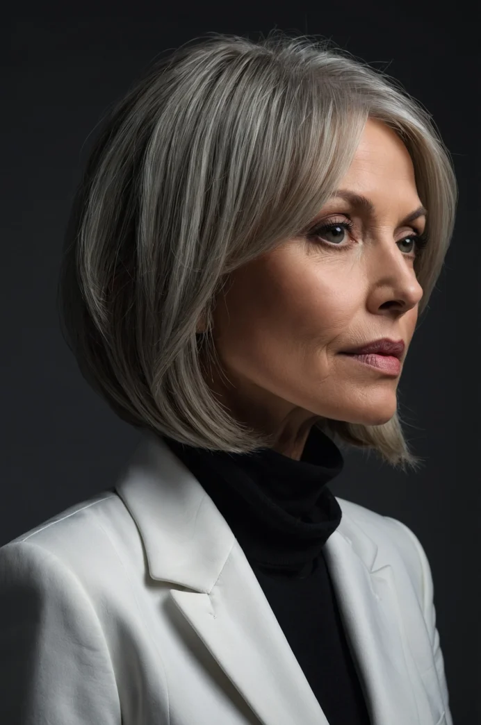 The Sleek, Angled Bob