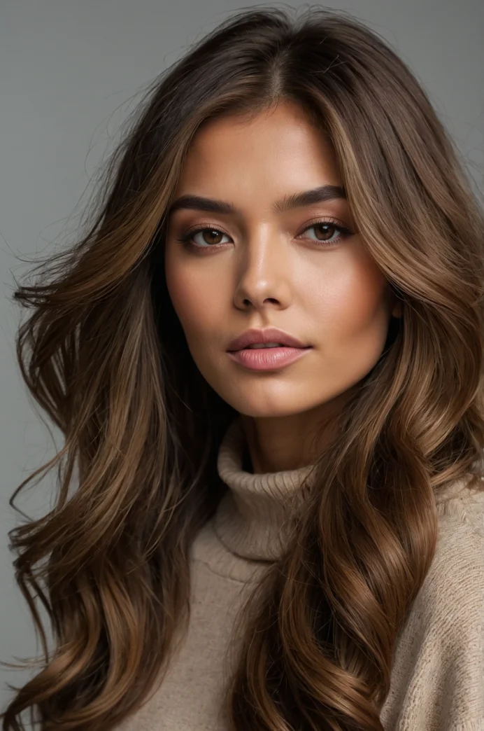 Toffee and Chocolate Melt Balayage