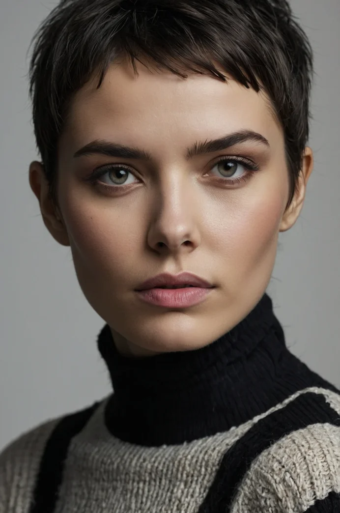 The Two-Tone Split Dye Pixie