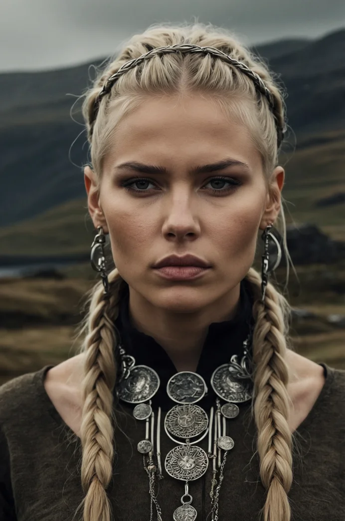 The Viking-style Braided Top Pixie
