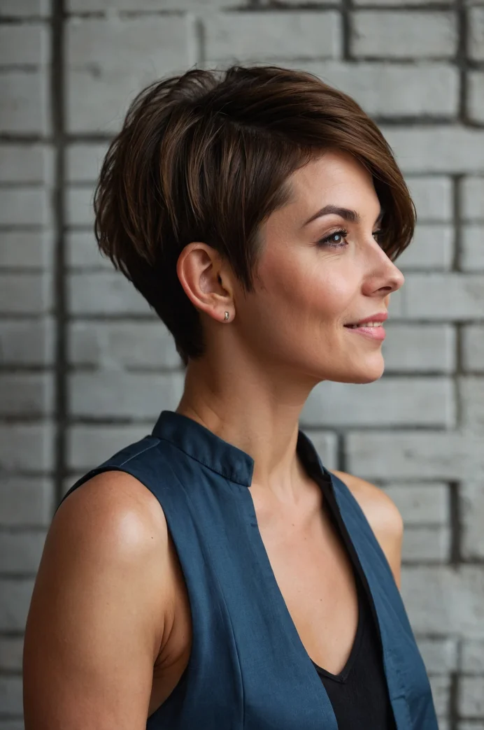 The Voluminous Top Hiding a Full Undercut