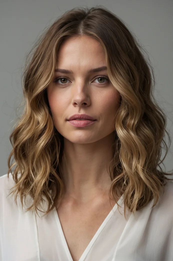 Wavy Lob with "Ghost Layers"